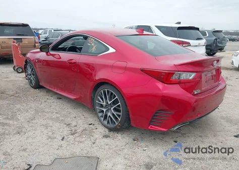 2018 Lexus Rc 350 z USA, uszkodzony, nr VIN JTHHZ5BC2J5018533